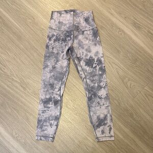 Lululemon 25” Align Leggings - Gray & White